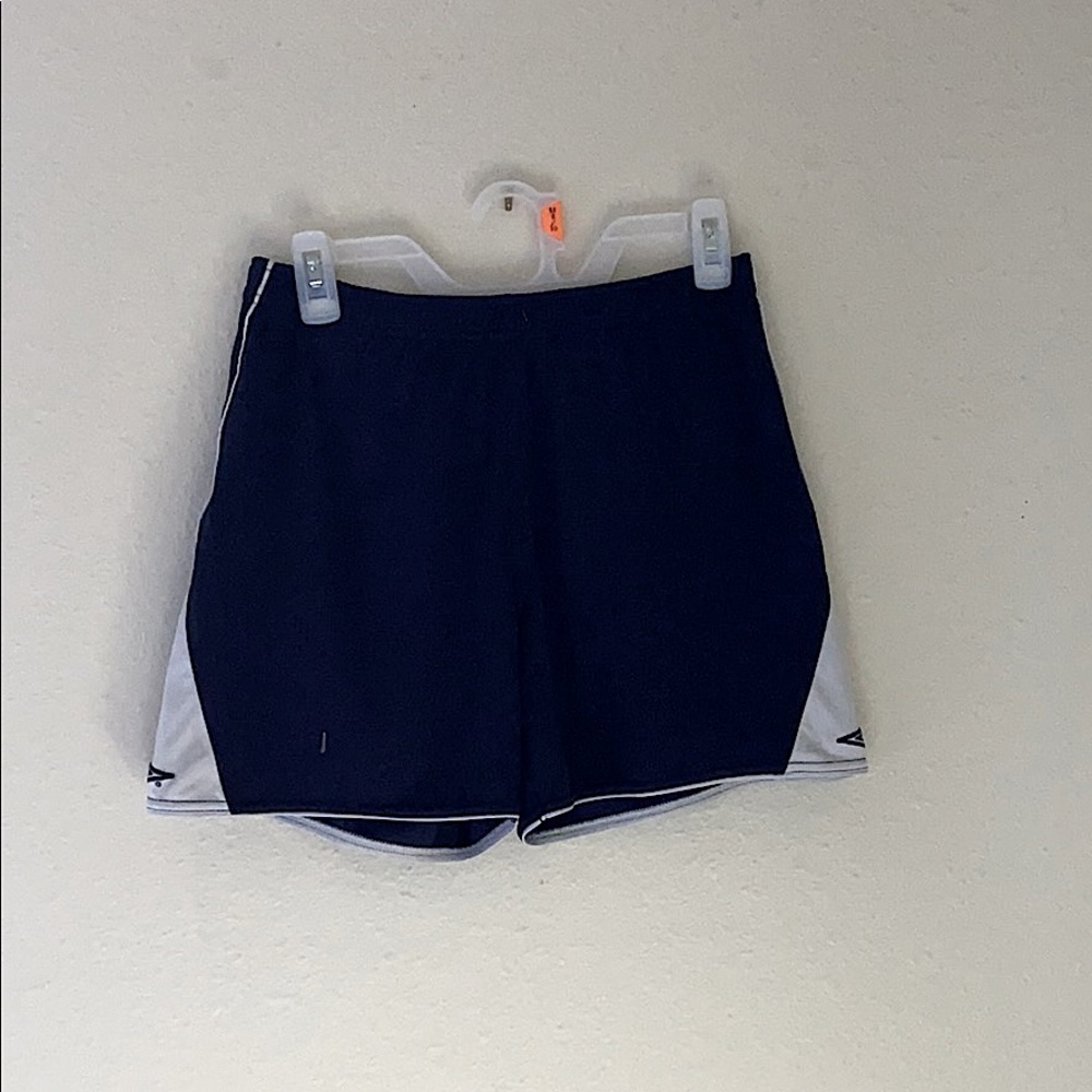 Dark Navy & White Umbro Shorts - no tag - size M/L